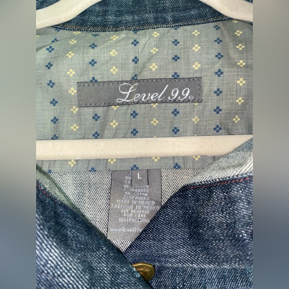 Level 99 denim jacket - Picture 3 of 9